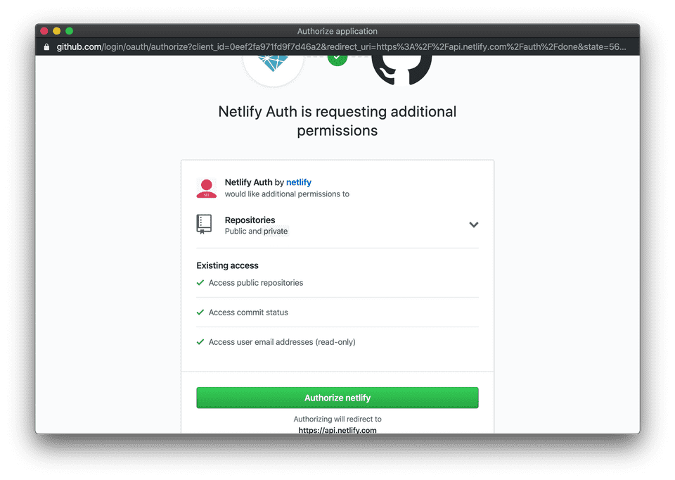 enable git gateway step2